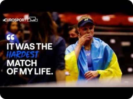 My interview for Eurosport Tennis | Dayana Yastremska